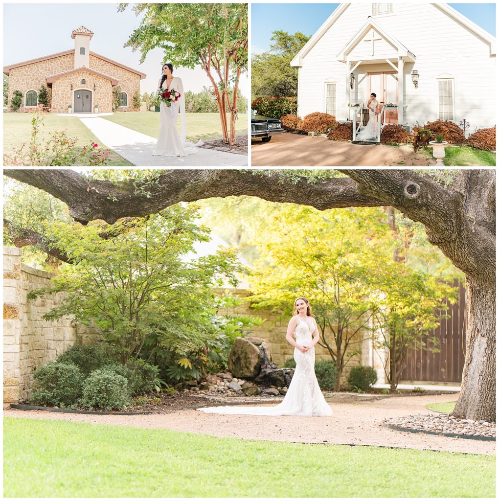 Wedding Venues in Texas, Ma Maison, The Chapel at Caliber Oaks, Cathedral Oaks.